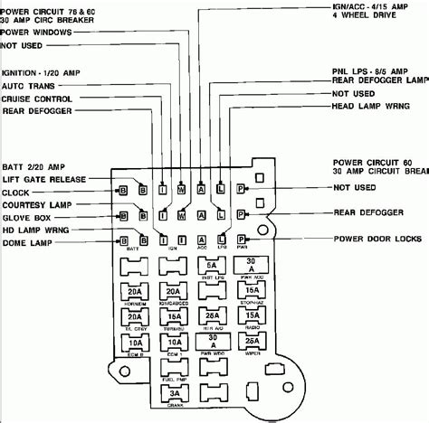 92 s10 fuse diagram 